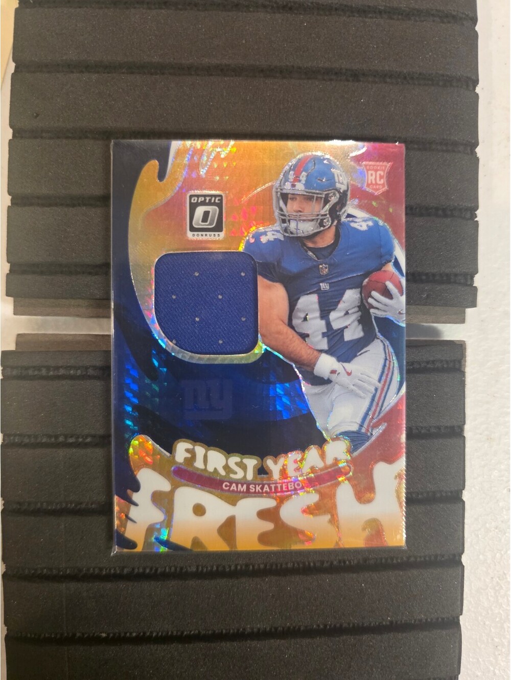 Cam skattebo rookie patch card